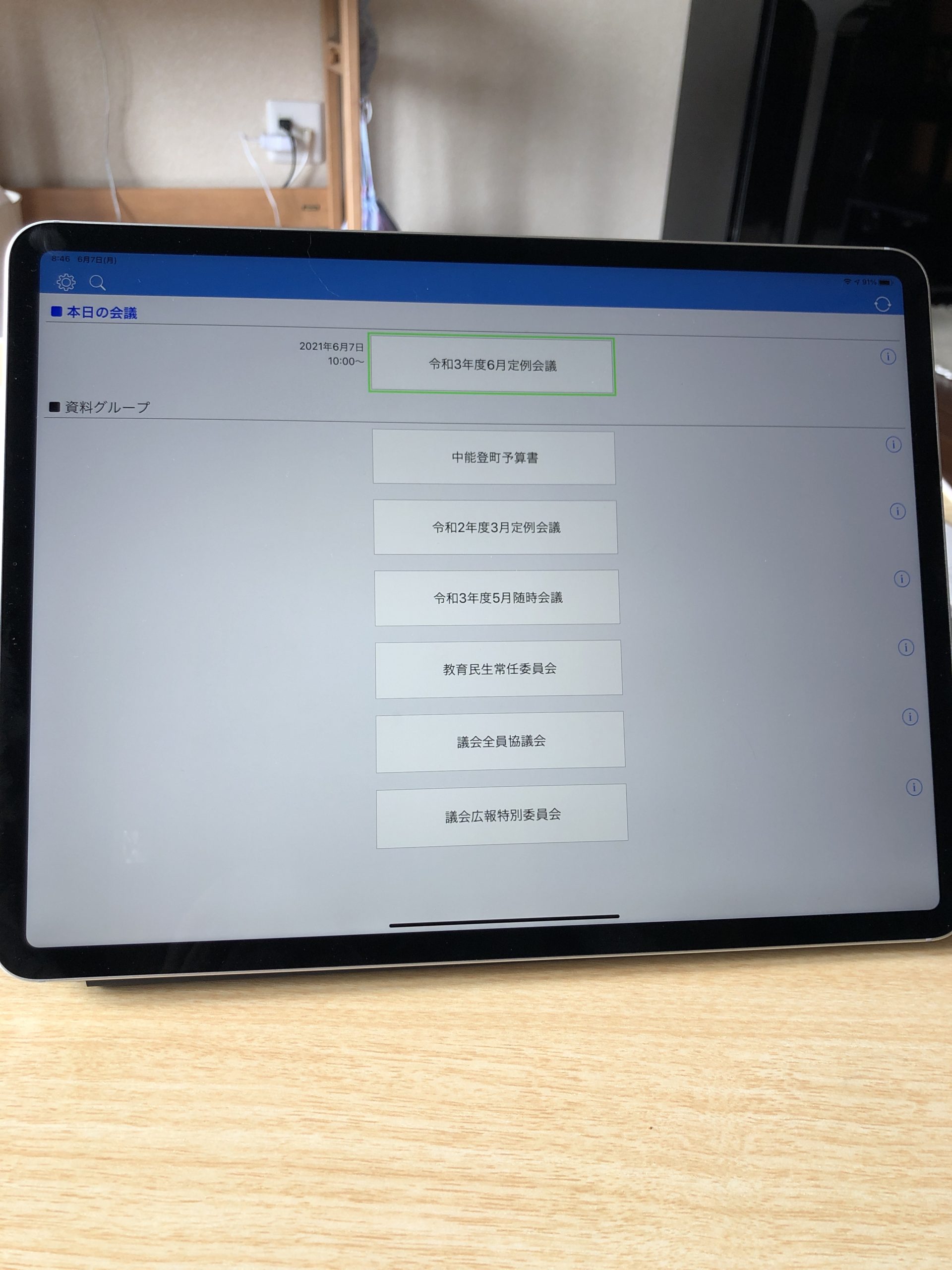 6月定例会議スタート！